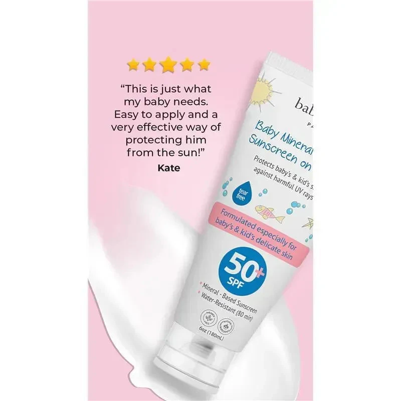 Baby Jolie - 3Pk Baby Mineral Sunscreen Bundle 6Oz 7 Baby Jolie - 3Pk Baby Mineral Sunscreen Bundle 6Oz - Image 7