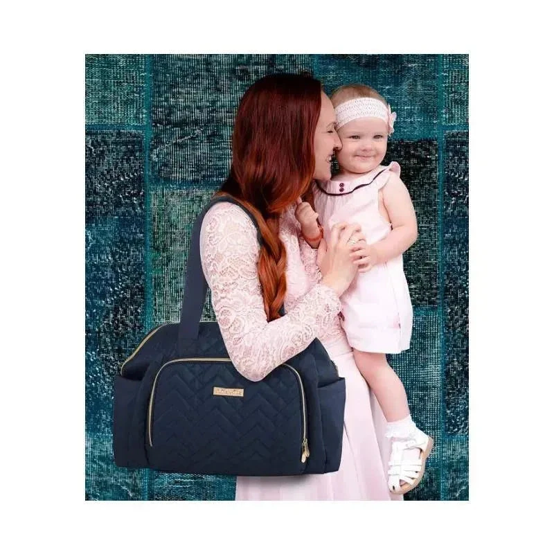 A.D Sutton - Harper Frame Quilted Diaper Bag Tote 8 A.D Sutton - Harper Frame Quilted Diaper Bag Tote - Image 8