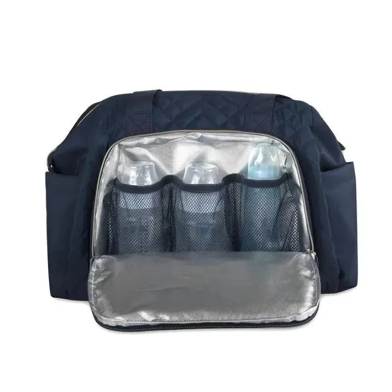 A.D Sutton - Harper Frame Quilted Diaper Bag Tote 3 A.D Sutton - Harper Frame Quilted Diaper Bag Tote - Image 3