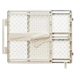 Summer Infant Summer Indoor & Outdoor Multi Function Walk-Thru Baby Gate - Beige