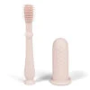 Ali + Oli - Baby Finger Toothbrush & Tongue Cleaner Oral Set, Blush