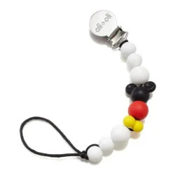 Ali + Oli Pacifier Clip (Mickey Mouse)