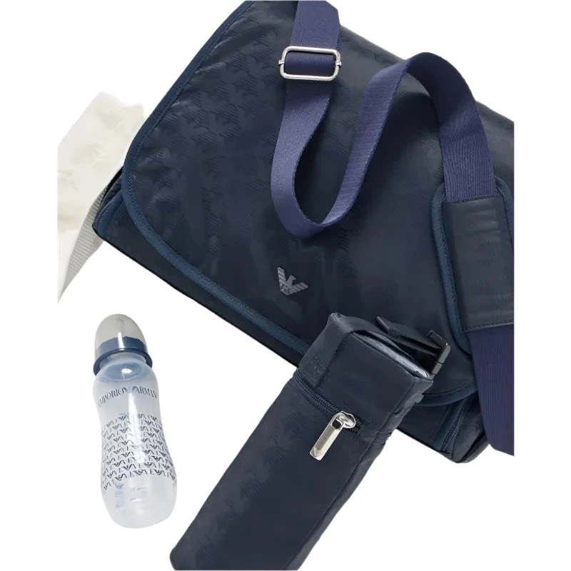 Armani Baby - Diaper Bag Navy 5 Armani Baby - Diaper Bag Navy - Image 5