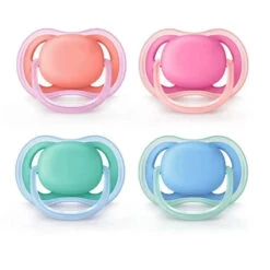 PHILIPS AVENT Avent 2 Pack New Ultra Air Pacifier 6-18M Mixed Case - Colors May Vary