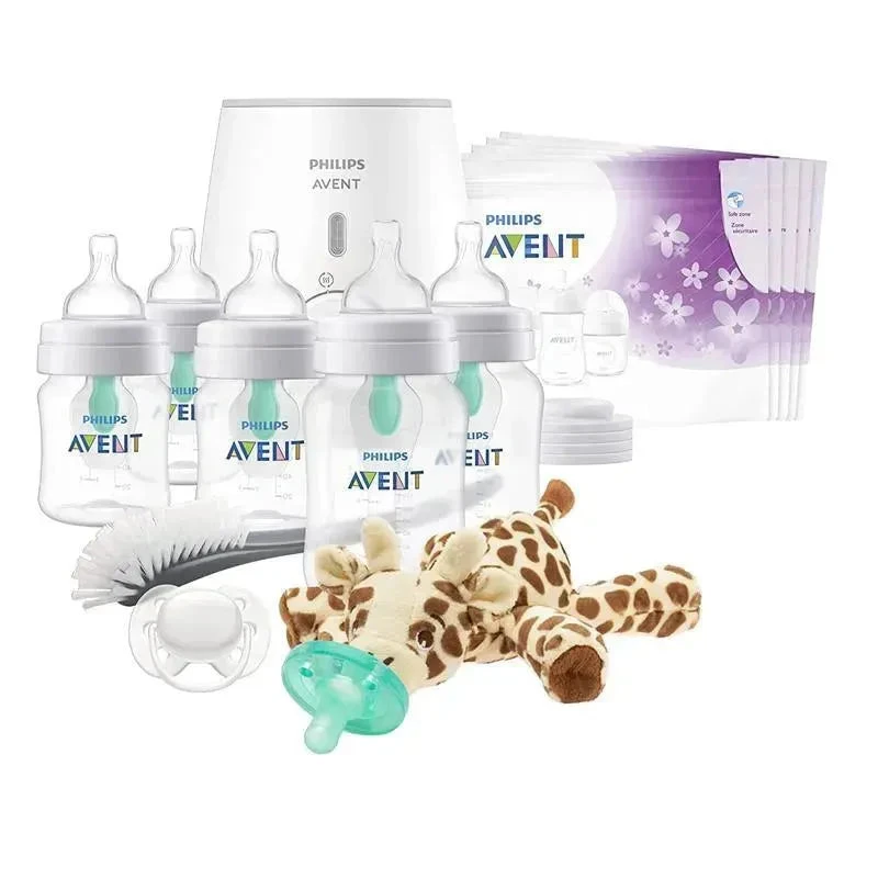 PHILIPS AVENT Avent - Anti-Colic Baby Bottle With Airfree Vent All In One Gift Set 1 PHILIPS AVENT Avent - Anti-Colic Baby Bottle With Airfree Vent All In One Gift Set