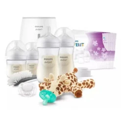 PHILIPS AVENT Avent - Natural All In One Gift Set With Snuggle Giraffe