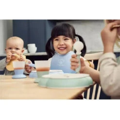 Babybjorn - 2Pk Baby Bib Powder Green/ Powder Pink 7 Babybjorn - 2Pk Baby Bib Powder Green/ Powder Pink -Baby Ease Deals Store babybjorn 2 pack baby bib powder green powder pink image 3