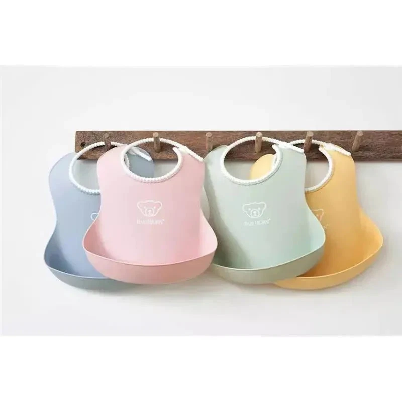 Babybjorn - 2Pk Baby Bib Powder Green/ Powder Pink 5 Babybjorn - 2Pk Baby Bib Powder Green/ Powder Pink - Image 5