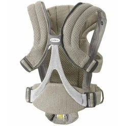 Babybjorn - 3D Mesh Baby Carrier Free, Grey Beige -Baby Ease Deals Store babybjorn 3d mesh baby carrier free grey beige image 4