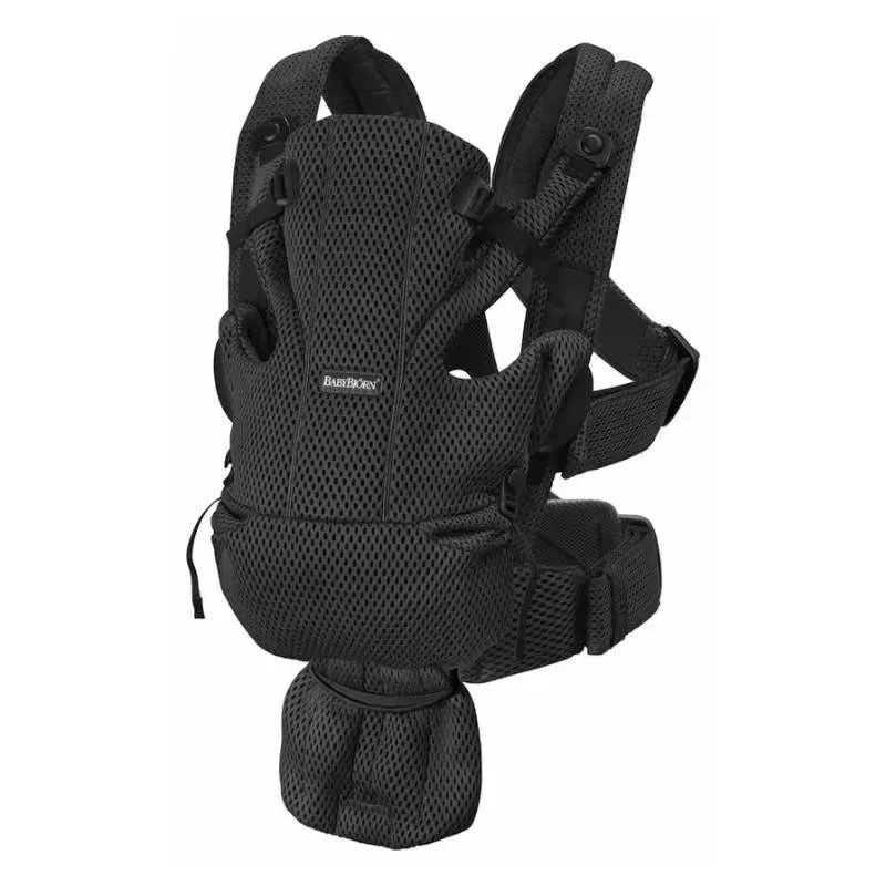 BabyBjorn - Baby Carrier Free 3D Mesh, Black 2 BabyBjorn - Baby Carrier Free 3D Mesh, Black - Image 2