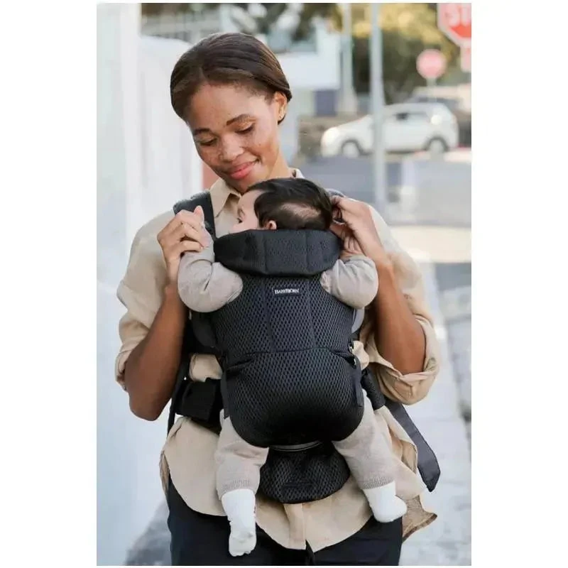 BabyBjorn - Baby Carrier Free 3D Mesh, Black 3 BabyBjorn - Baby Carrier Free 3D Mesh, Black - Image 3