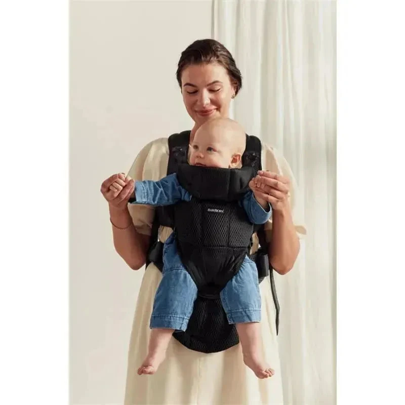 BabyBjorn - Baby Carrier Free 3D Mesh, Black 5 BabyBjorn - Baby Carrier Free 3D Mesh, Black - Image 5