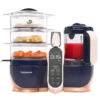 Babymoov Duo Meal Station XL | 6 In 1 Food Processor With Steamer, Multi-Speed Blender, Warmer, Defroster & Sterilizer