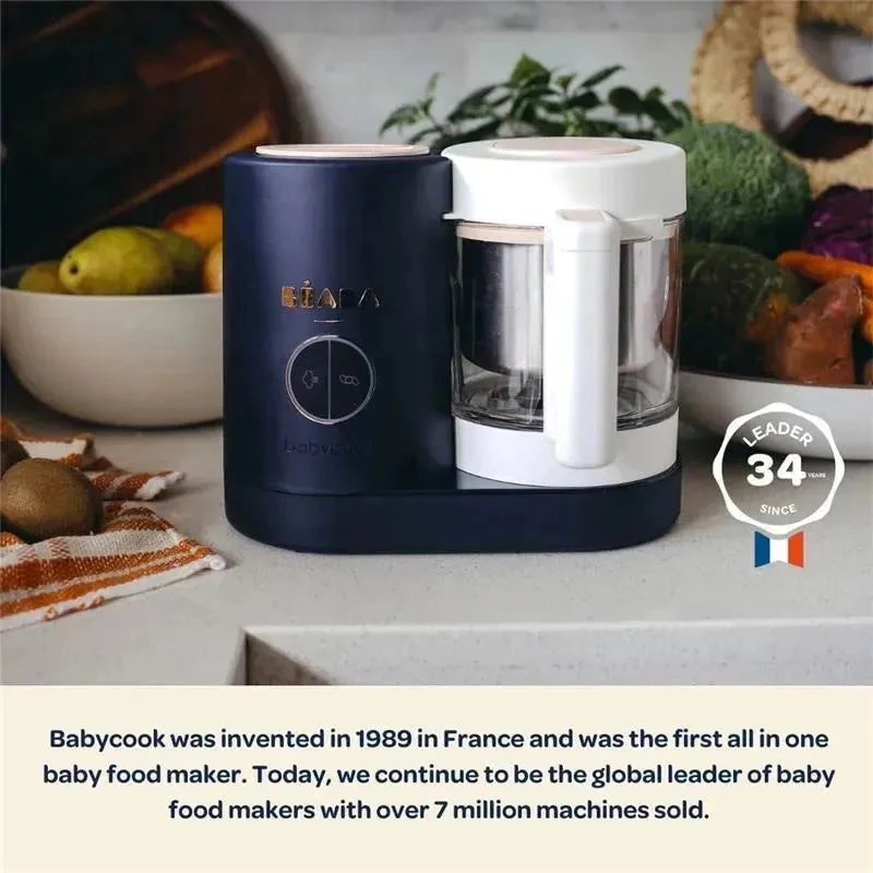 Beaba - Babycook Neo Baby Food Maker, Cloud 6 Beaba - Babycook Neo Baby Food Maker, Cloud - Image 6