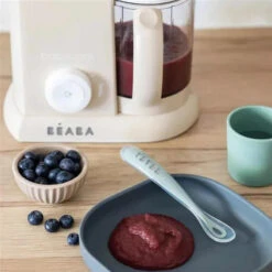 Beaba - Babycook Solo 4 In 1 Baby Food Maker, Oat -Baby Ease Deals Store beaba babycook solo homemade baby food maker clay image 5