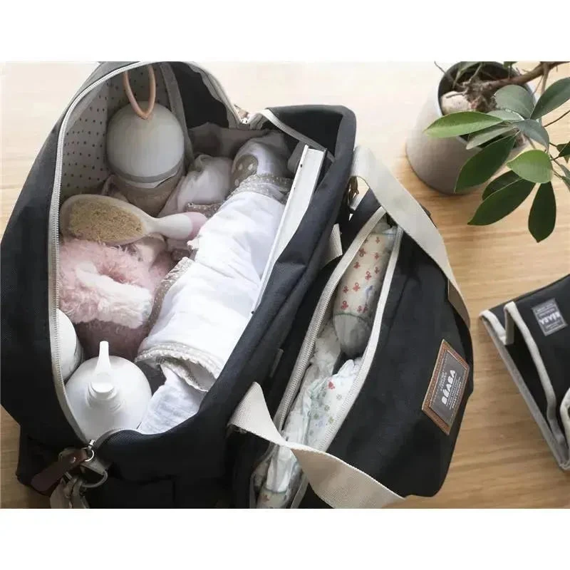 Beaba - Geneva Diaper Bag, Multifunction Baby Diaper Bag, Black 3 Beaba - Geneva Diaper Bag, Multifunction Baby Diaper Bag, Black - Image 3
