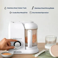 Beaba - Babycook Solo 4 In 1 Baby Food Maker, Rose Gold 10 Beaba - Babycook Solo 4 In 1 Baby Food Maker, Rose Gold -Baby Ease Deals Store beaba limited edition babycook rose gold image 3 3a9b6a80 108d 491f 817f bb453b844cc1