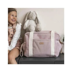 Beaba - Paris Diaper Bag, Large Capacity, Pink -Baby Ease Deals Store beaba paris diaper bag large capacity pink image 4 01463697 0e73 4ae1 9a18 7cd0a355d350