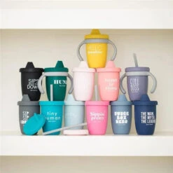 Bella Tunno - Happy Sippy Straw Lid, Purple 7 Bella Tunno - Happy Sippy Straw Lid, Purple -Baby Ease Deals Store bella tunno happy sippy straw lid purple image 4