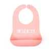 Bella Tunno Influencer Silicone Baby Bib, Pink