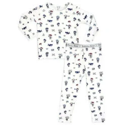 Baby Ease Deals Store 23 Bellabu Bear - Baby Boys Pirate Long Sleeve Shirt & Pants Pajama Set