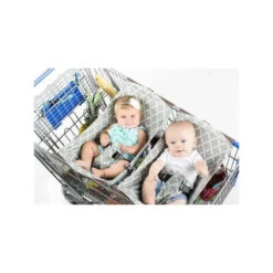 Binxy Baby Shopping Cart Hammock, Grey And Aqua Quatrefoil -Baby Ease Deals Store binxy baby shopping cart hammock grey and aqua quatrefoil macrobaby 4 f2f921c9 5255 494c b72a 552cafa0f5ac