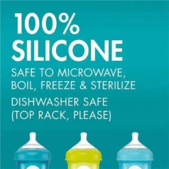 Boon NURSH 3-Pack Standard-Neck Fast-Flow Nipples, Clear -Baby Ease Deals Store boon nursh 3 pack standard neck fast flow nipples clear image 11