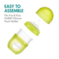 Boon NURSH 3-Pack Standard-Neck Fast-Flow Nipples, Clear -Baby Ease Deals Store boon nursh 3 pack standard neck fast flow nipples clear image 7