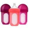 Boon - Nursh 8Oz Bottle 3Pk, Pink Multi