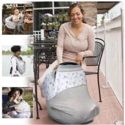 Baby Ease Deals Store -Baby Ease Deals Store boppy 4 and more multi use cover koala image 3