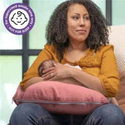 Baby Ease Deals Store 4 Boppy - Nursing Pillow Support With Removable Cover, Machine Washable, Neutral Blush