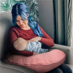 Baby Ease Deals Store -Baby Ease Deals Store boppy nursing pillow support with removable cover machine washable neutral blush image 2