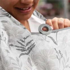 Boppy - Nursing Cover For Breastfeeding, Gray Ferns 7 Boppy - Nursing Cover For Breastfeeding, Gray Ferns -Baby Ease Deals Store boppy nursing scarves gray ferns image 7