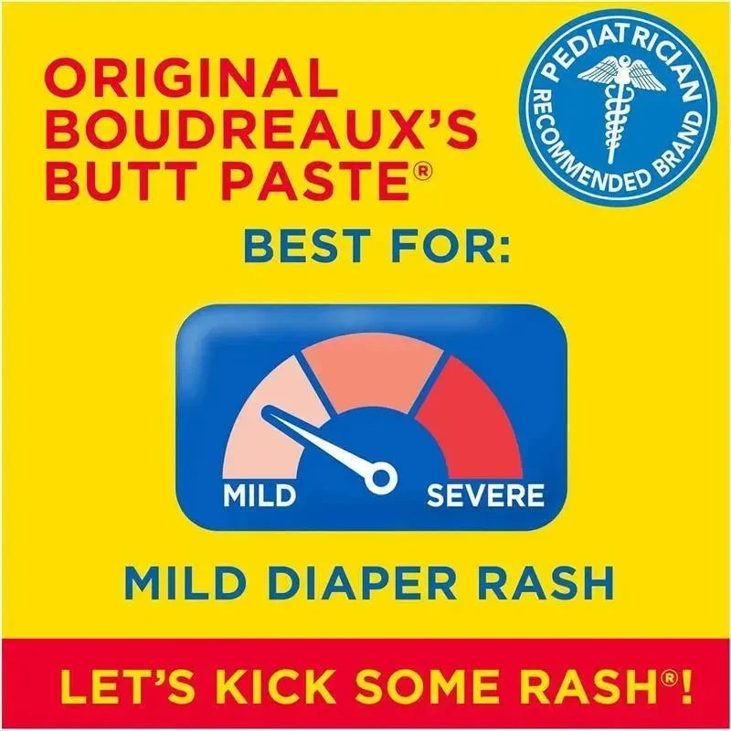 Boudreaux's Baby Butt Paste Original Diaper Rash Cream | Baby Ointment | 2 Oz.Tube 3 Boudreaux's Baby Butt Paste Original Diaper Rash Cream | Baby Ointment | 2 Oz.Tube - Image 3