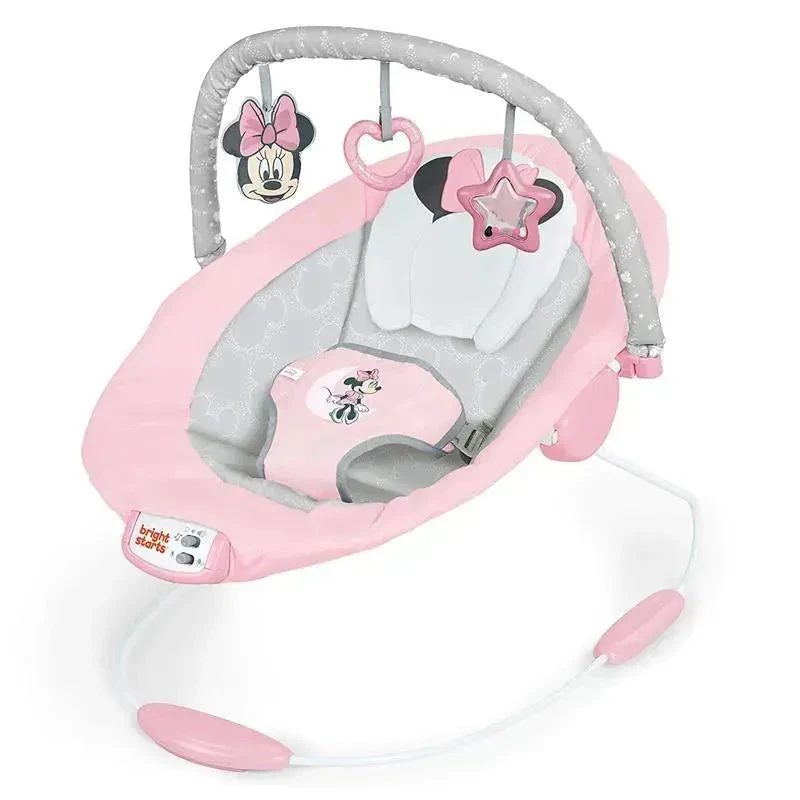 Bright Starts - Baby Disney Minnie Mouse Rosy Skies Bouncer Pink 1 Bright Starts - Baby Disney Minnie Mouse Rosy Skies Bouncer Pink