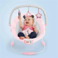 Bright Starts - Baby Disney Minnie Mouse Rosy Skies Bouncer Pink 16 Bright Starts - Baby Disney Minnie Mouse Rosy Skies Bouncer Pink -Baby Ease Deals Store bright starts baby disney minnie mouse rosy skies bouncer pink image 11