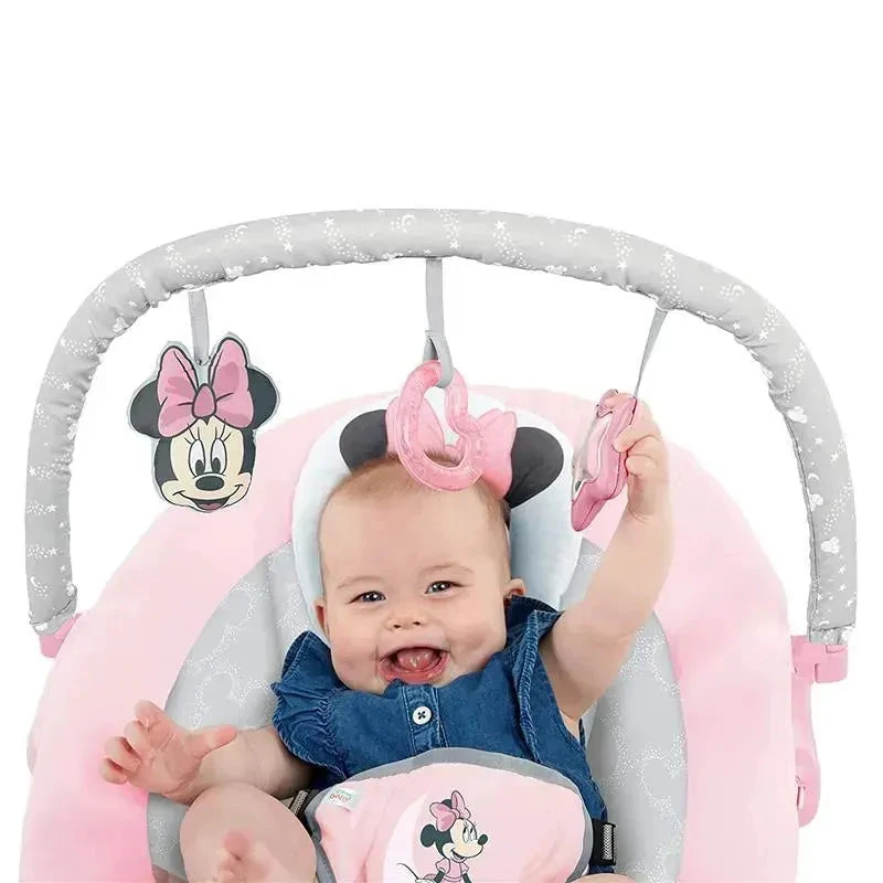 Bright Starts - Baby Disney Minnie Mouse Rosy Skies Bouncer Pink 10 Bright Starts - Baby Disney Minnie Mouse Rosy Skies Bouncer Pink - Image 10