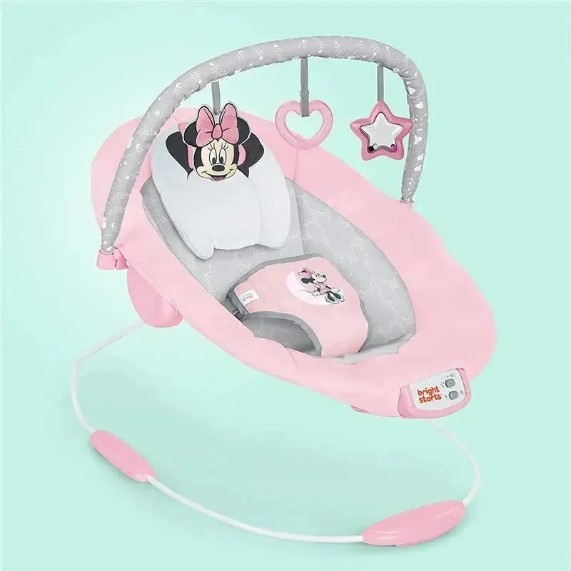 Bright Starts - Baby Disney Minnie Mouse Rosy Skies Bouncer Pink 11 Bright Starts - Baby Disney Minnie Mouse Rosy Skies Bouncer Pink - Image 11