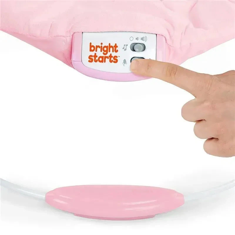 Bright Starts - Baby Disney Minnie Mouse Rosy Skies Bouncer Pink 4 Bright Starts - Baby Disney Minnie Mouse Rosy Skies Bouncer Pink - Image 4
