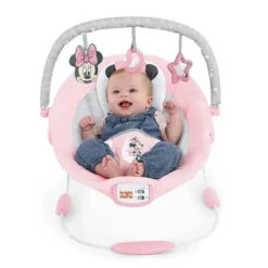 Bright Starts - Baby Disney Minnie Mouse Rosy Skies Bouncer Pink 15 Bright Starts - Baby Disney Minnie Mouse Rosy Skies Bouncer Pink -Baby Ease Deals Store bright starts baby disney minnie mouse rosy skies bouncer pink image 9