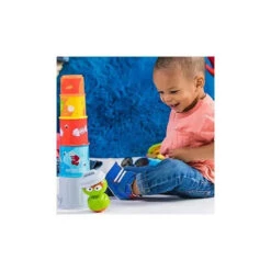 Bright Starts Oscar The Grouch's Staking Cans Stackable Cups 9 Bright Starts Oscar The Grouch's Staking Cans Stackable Cups -Baby Ease Deals Store bright starts oscar the grouchs staking cans stackable cups image 7