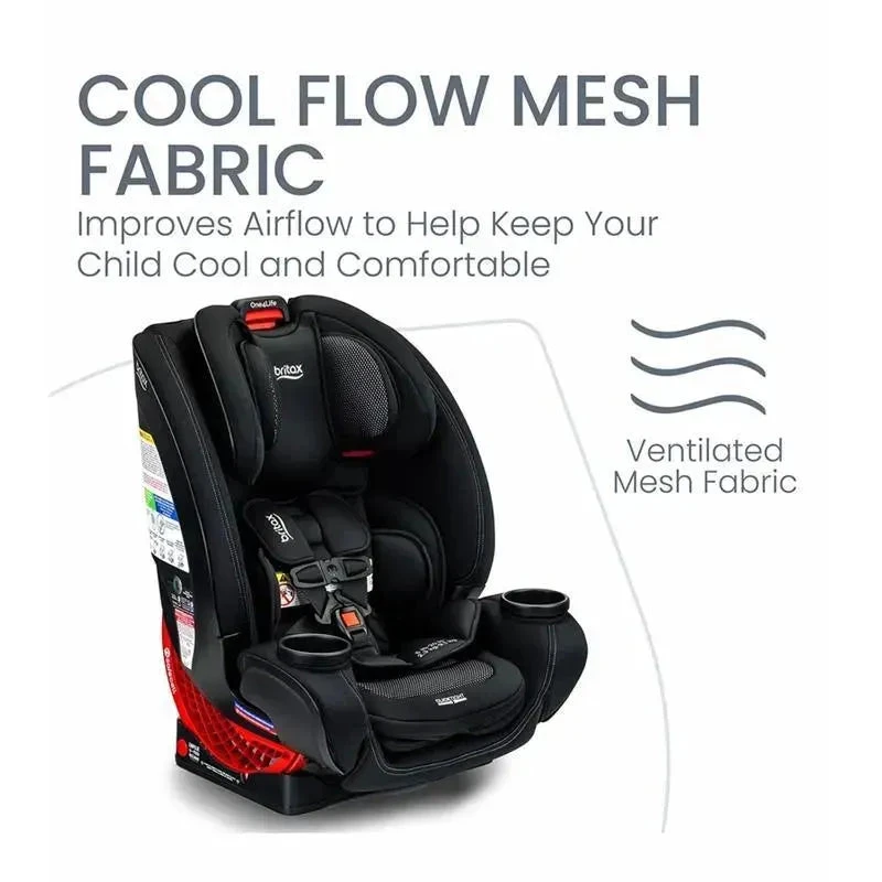 Britax - One4Life ClickTight All-in-One Car Seat, Cool Flow Carbon 4 Britax - One4Life ClickTight All-in-One Car Seat, Cool Flow Carbon - Image 4