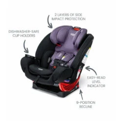 Britax - One4Life ClickTight All-in-One Car Seat Iris Onyx 9 Britax - One4Life ClickTight All-in-One Car Seat Iris Onyx -Baby Ease Deals Store britax one4life clicktight all in one car seat iris onyx image 4