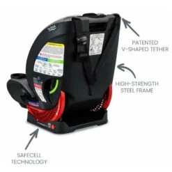 Britax - One4Life ClickTight All-in-One Convertible Car Seat, Glacier Graphite -Baby Ease Deals Store britax one4life clicktight all in one convertible car seat glacier graphite image 4