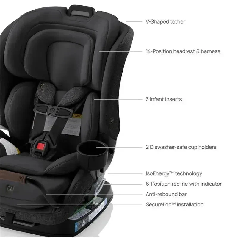 Romer - Veni Convertible Car Seat, Peppercorn 2 Romer - Veni Convertible Car Seat, Peppercorn - Image 2