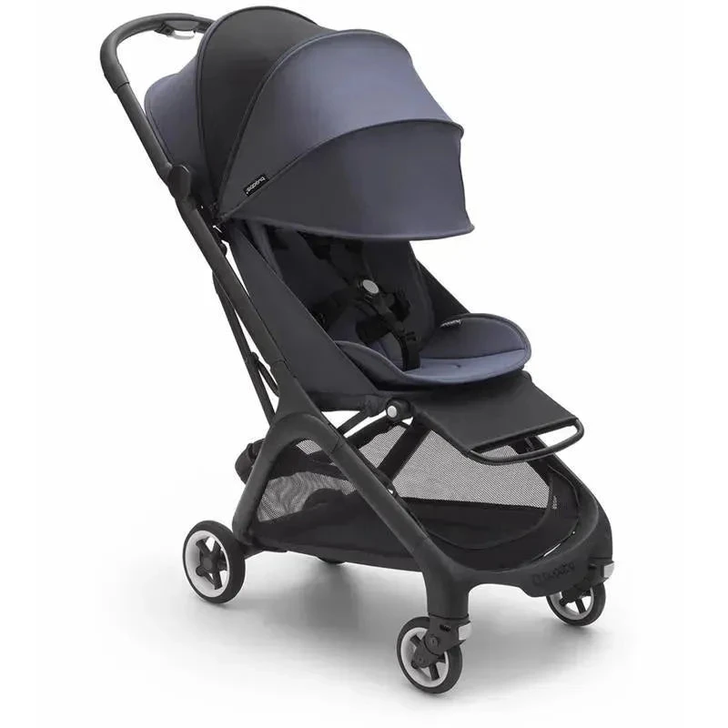 Bugaboo - Butterfly Complete Compact Stroller, Black/Stormy Blue 4 Bugaboo - Butterfly Complete Compact Stroller, Black/Stormy Blue - Image 4