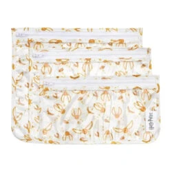 Bumkins - 3Pk Harry Potter Clear Travel Bag Snitch