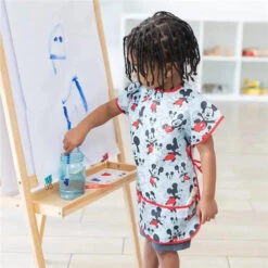 Bumkins - Mickey Mouse Classic Short Sleeved Smock -Baby Ease Deals Store bumkins mickey mouse classic short sleeved smock image 3