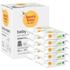 Burt's Bees Baby Burt’s Bees - Unscented Natural Baby Wipes For Sensitive Skin, 72 Wipes 10 Pack 17 Burt's Bees Baby Burt’s Bees - Unscented Natural Baby Wipes For Sensitive Skin, 72 Wipes 10 Pack -Baby Ease Deals Store burt s bees unscented natural baby wipes for sensitive skin 72 wipes 10 pack image 9