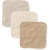Burt's Bees Baby Burt's Bees - Baby Infant Washcloths, 100% Organic Cotton, Knit Terry, 3Pk, Oat